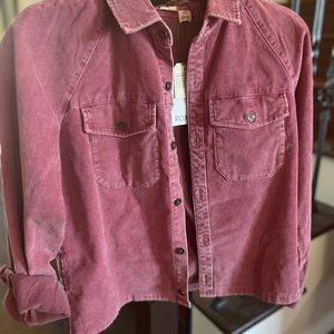 New with tags, Roxy Corduroy Jacket - Pink